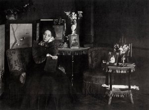 ヴェラフョードロフナコミサルジェフスカヤ、ロシアの女優、c1900 作： Karl Karlovich Bulla