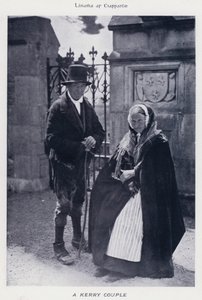 ケリー族のカップル（モノクロ写真 作： Karl Karlovich Piratsky