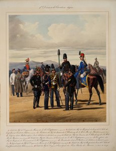 最初の軽騎兵師団、1867年