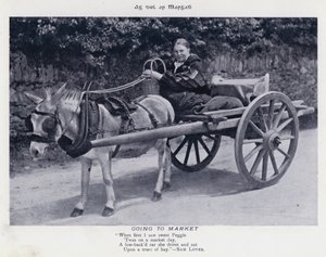 ゴーイング・トゥ・マーケット（モノクロ写真 作： Karl Karlovich Piratsky