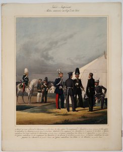 1867年の帝国衛兵隊の開拓者、無効者、憲法