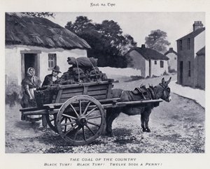 The Coal of the Country」「Black Turf」「Twelve Sods a Penny」(モノクロ写真) 作： Karl Karlovich Piratsky