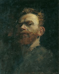 自画像 作： Karl Köpping
