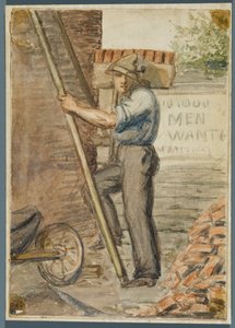 ブリックレイヤー、1864年（ブラックメディアアンダードロー上でトイレ） 作： Karl L.H. Mueller