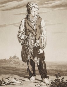 The Young Beggars（若い乞食たち）1800年頃 作： Karl Ludwig Bernhard Buchhorn