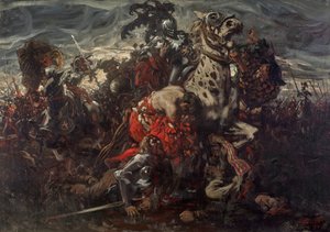 パヴィアの戦い、1912 年。 作： Karl Ludwig Hassmann