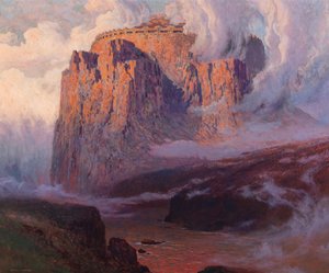 ヴァルハラ、1911年以前（キャンバスに油彩） 作： Karl Ludwig Prinz