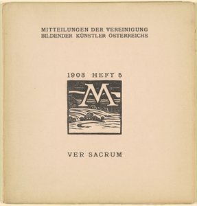 Ver Sacrum [6 年、第 5 号、1903 年 3 月] 作： Karl Muller