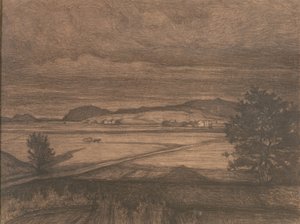TjörnのHögadal 作： Karl Nordström