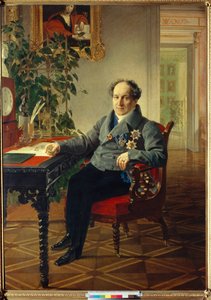 アレクサンドル・ニコラエヴィッチ・ゴリツィン王子の肖像 (1773-1844) 作： Karl Pavlovich Bryullov