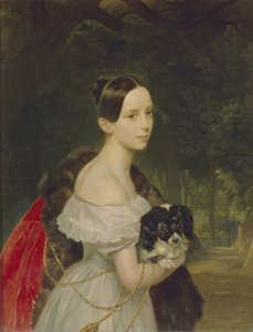 Ulyana M. Smirnovaの肖像、1837-1840 作： Karl Pavlovich Bryullov