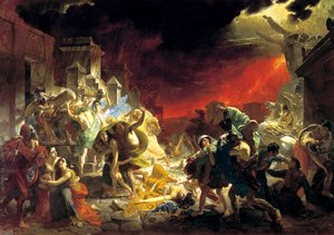 ポンペイの最後の日 作： Karl Pavlovich Bryullov