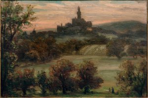 クロンベルクを望む風景 作： Karl Peter Burnitz