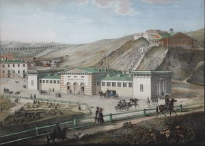 19世紀半ばのコーカサス地方の鉱泉 作： Karl Petrovich Beggrov