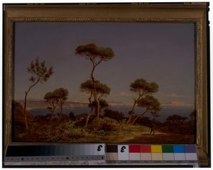 広大な海岸風景 作： Karl Robert Kummer