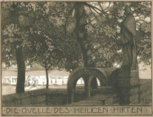 聖なる羊飼いの源流 作： Karl Schmoll von Eisenwerth