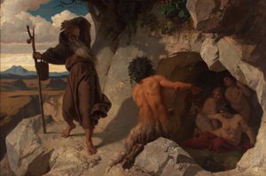 聖アントニウスの誘惑 作： Karl Schönbrunner