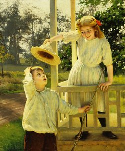 いちゃつく、1910 作： Karl Witkowski