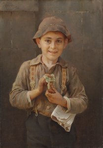 ニュースボーイ、1899 作： Karl Witkowski