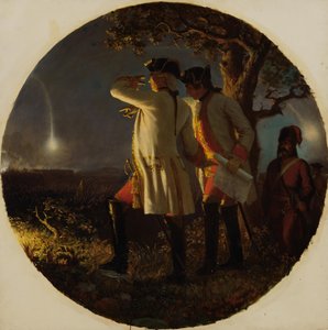 1761年のシュヴァイトニッツの襲撃 作： Karl von Blaas