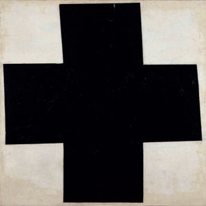 ブラック クロス クロワ ノワール、1915 年。 作： Kazimir Severinovich Malevich