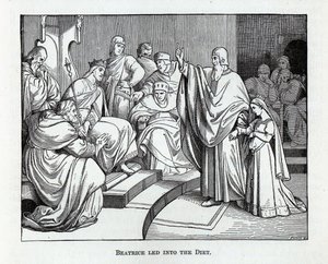 ベアトリスは1882年に国会に入った 作： Kaspar Oertel