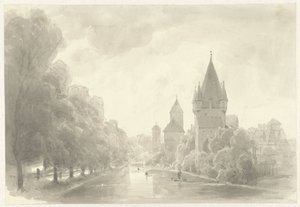 塔のある城壁 作： Kasparus Karsen (possibly)