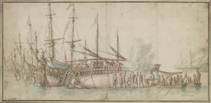 船の修理 作： Kasper van Eyck