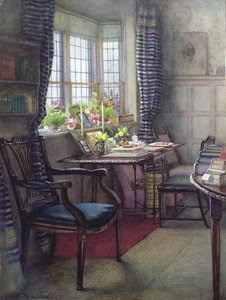 小屋の食器棚、ブレイ、バークシャー、1890年頃 作： Kate Barnard