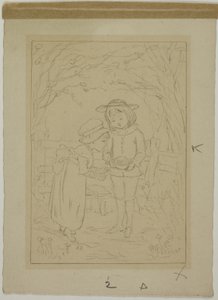鳥の巣の発見 作： Kate Greenaway