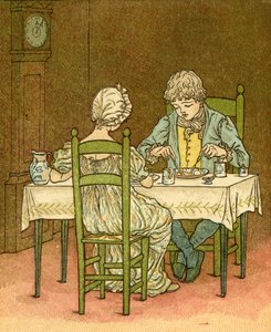 ジャック・スプラットは食べられる 作： Kate Greenaway