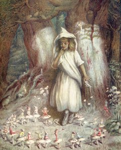 ケイト・グリーナウェイのエルフリング。 作： Kate Greenaway