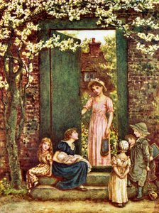 ケイト・グリーナウェイのオープンドア 作： Kate Greenaway