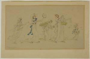 ようこそ再び 作： Kate Greenaway