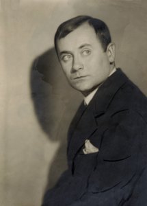 ジョアン・ミロ (1893-1983) (白黒写真) 作： Katherine Sophie Dreier