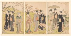 飛鳥山の桜を愛でる