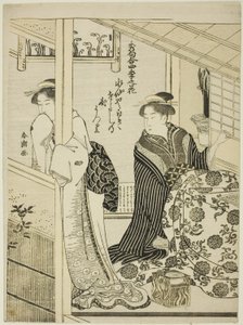 連載「四季合、四季の花」より 冬の水仙 作： Katsukawa Shuncho