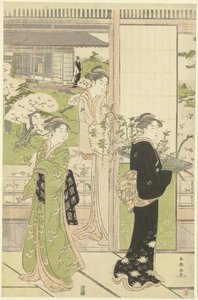 ドールパーティーの準備 作： Katsukawa Shuncho