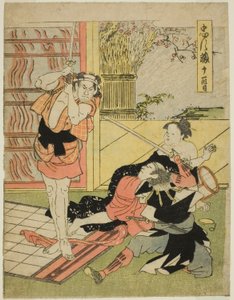 第十一幕忠臣蔵』より「諸直の屋敷の夜襲 作： Katsukawa Shun