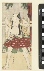 ヴァン・イーン奴役は三代目坂田半五郎。 作： Katsukawa Shunei