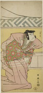 仮名手本室町歳時記』織田数左之助春長役 三代目澤村宗十郎 作： Katsukawa Shun