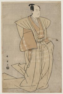 沢村 ソジュろ イイイ あｓ えにゃ 判官 員 仮名手本 忠臣蔵 作： Katsukawa Shunei