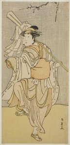 寛政二年（1790）十一月、中村座で上演された『佐用中山贔屓の釣鐘』におけるお作役の三代目瀬川菊之丞について 作： Katsukawa Shun