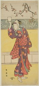 役者・二代目瀬川富三郎（役名不明 作： Katsukawa Shun