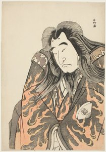 初代尾上松助（崇徳天皇隠居役 作： 勝川春香®