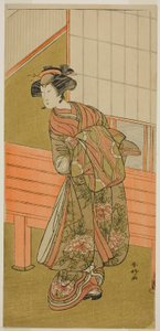 安永5年（1776）11月、市村座で上演された『菅田の花雪の黒虫』（