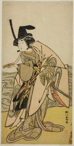 二代目山下錦作『菊水御前』（安永8年（1779年）11月、中村座にて上演 作： 勝川春香®