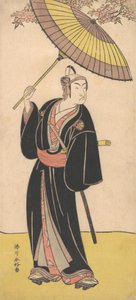 市川 者助 イイイ 員 テェ ろぇ おｆ テェ 男だて 助六、 か。 １７８６。 作： Katsukawa Shunko