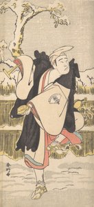 観念仏の尾上松助 1790年頃 作： Katsukawa Shunko