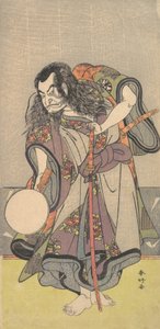 サムライとしての最初の中村仲蔵、約。 1780年。 作： Katsukawa Shunko